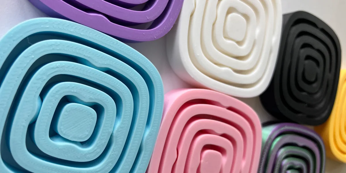 Colourful spiral maze fidget toys under £10
